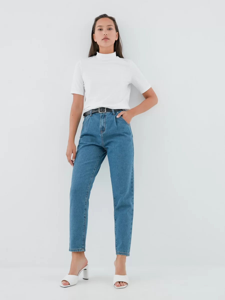 Джинсы Slouchy 0328457757-102 - фото 1