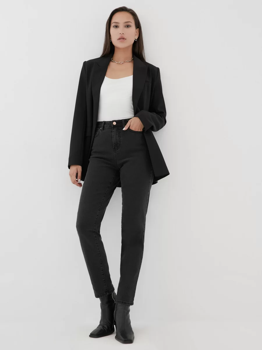 Джинсы Mom Fit 0329424724-109 - фото 1