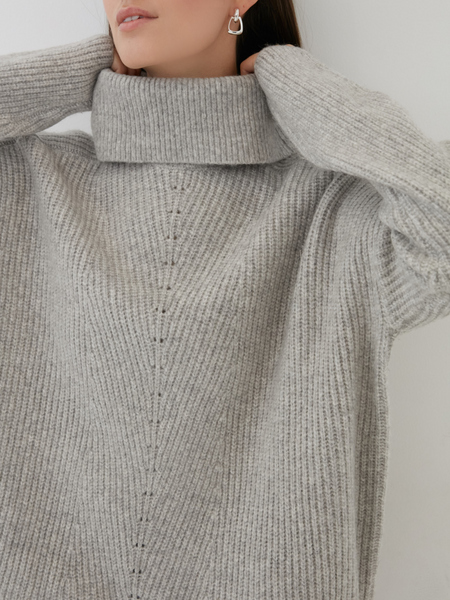 Удлиненный свитер - фото 2