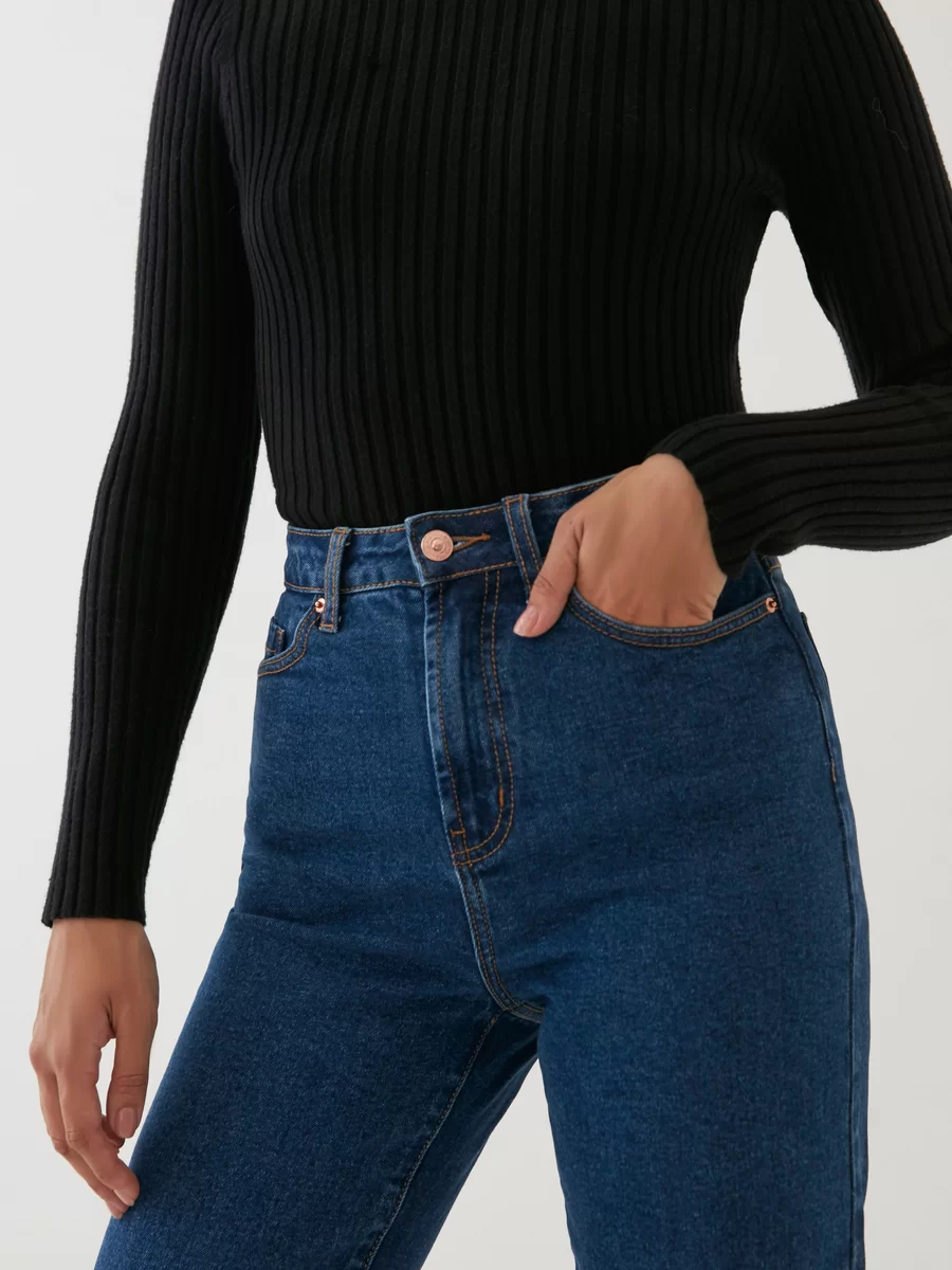 Джинсы Mom fit 1121411711-103 - фото 3