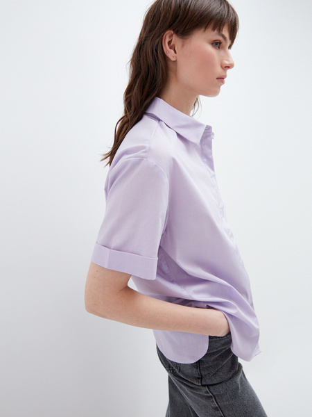 Блузка с карманом - фото 8