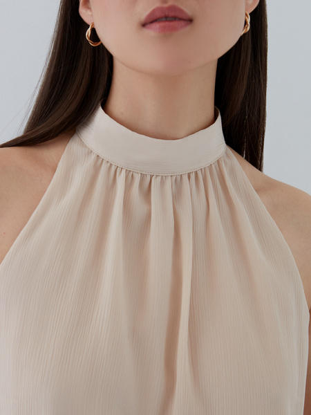 Блузка с открытыми плечами - фото 3