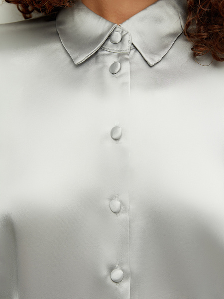 Приталенная блузка - фото 4