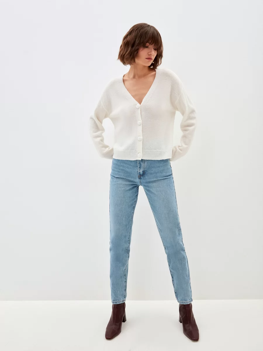 Джинсы mom fit 2161449749-102 - фото 2
