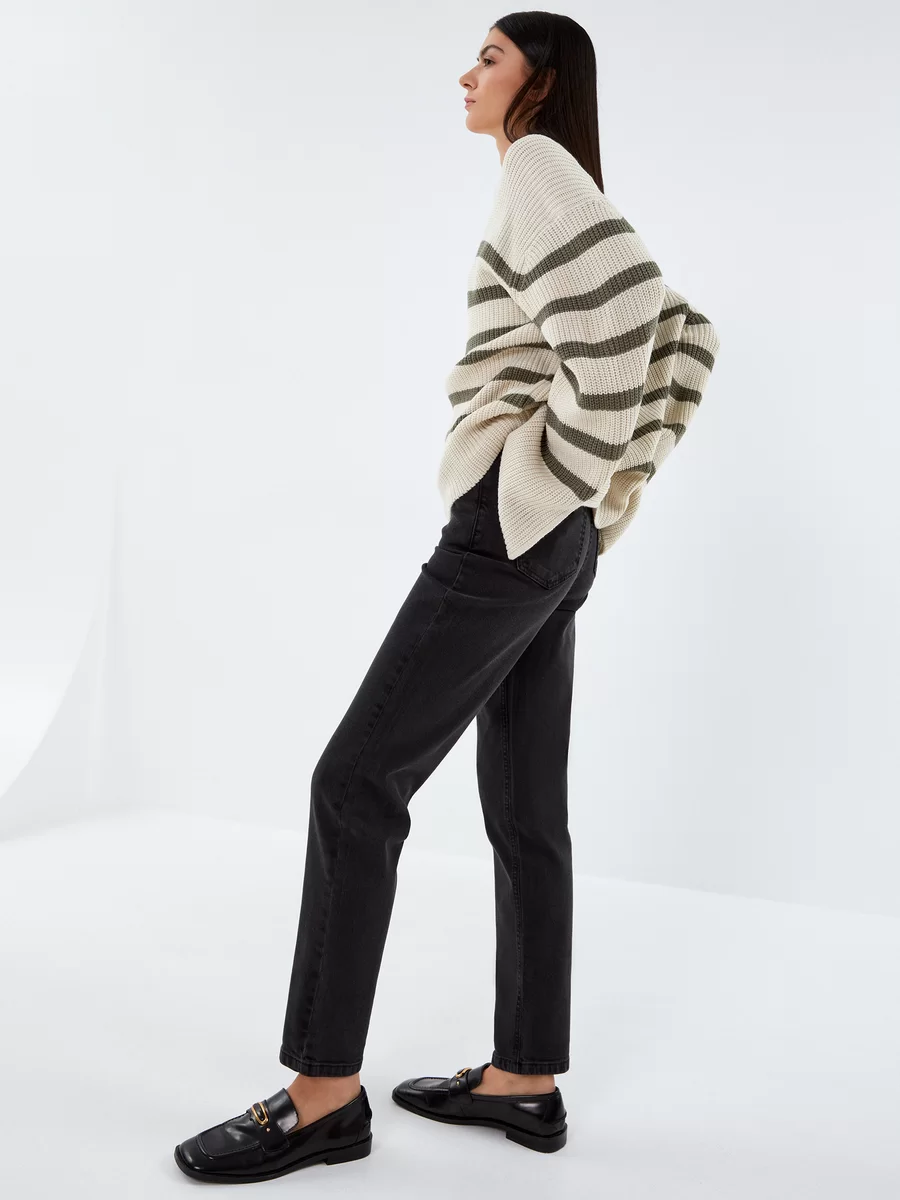 Джинсы mom fit 2162424724-109 - фото 1