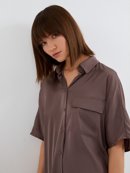 Блузка с коротким рукавом - фото 5