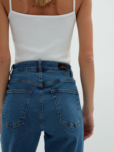 брюки джинсовые женские - фото 8