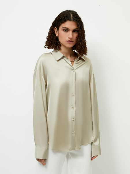 Атласная блузка - фото 6