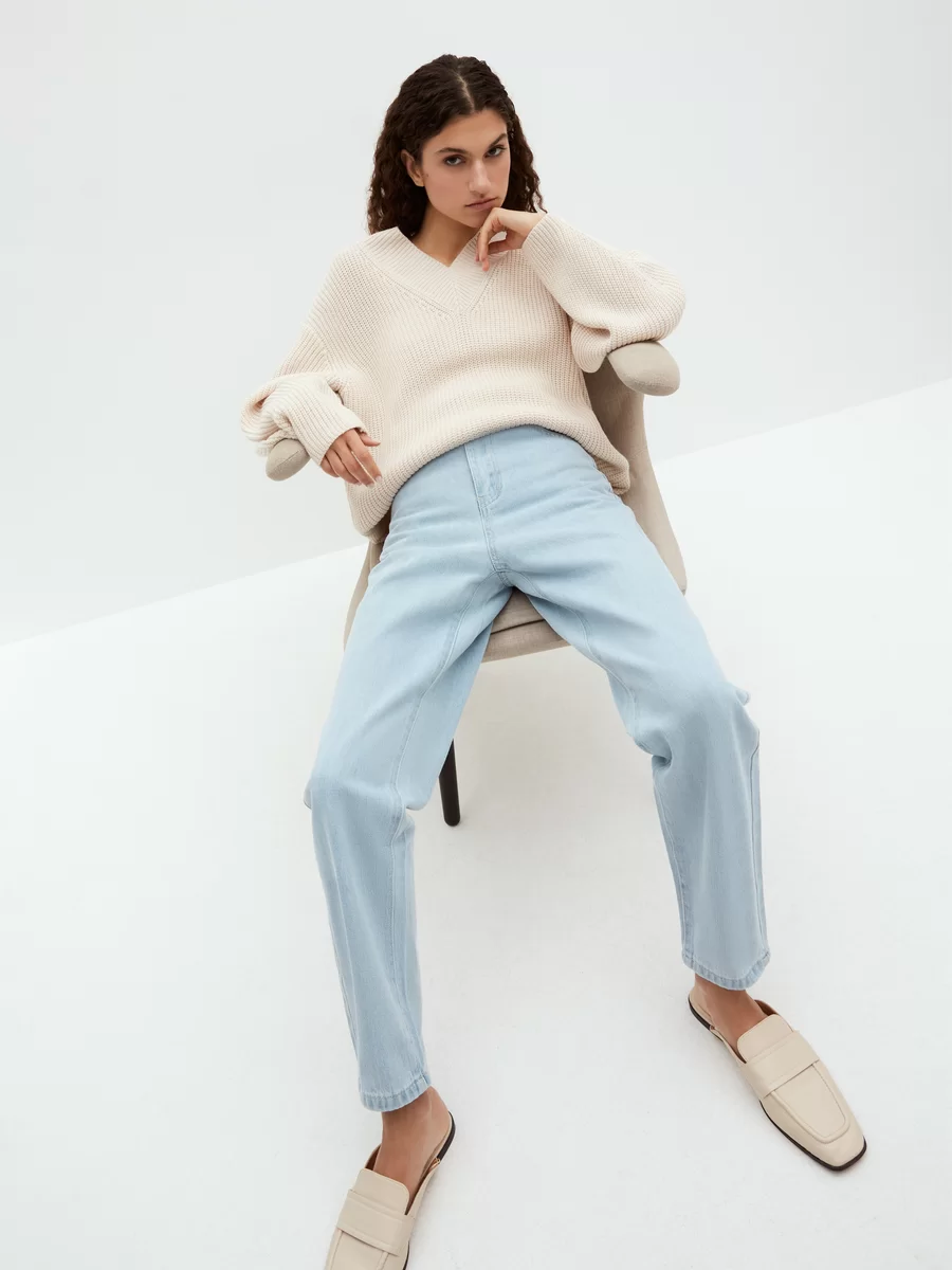 Джинсы baggy fit 2264441741-101 - фото 1