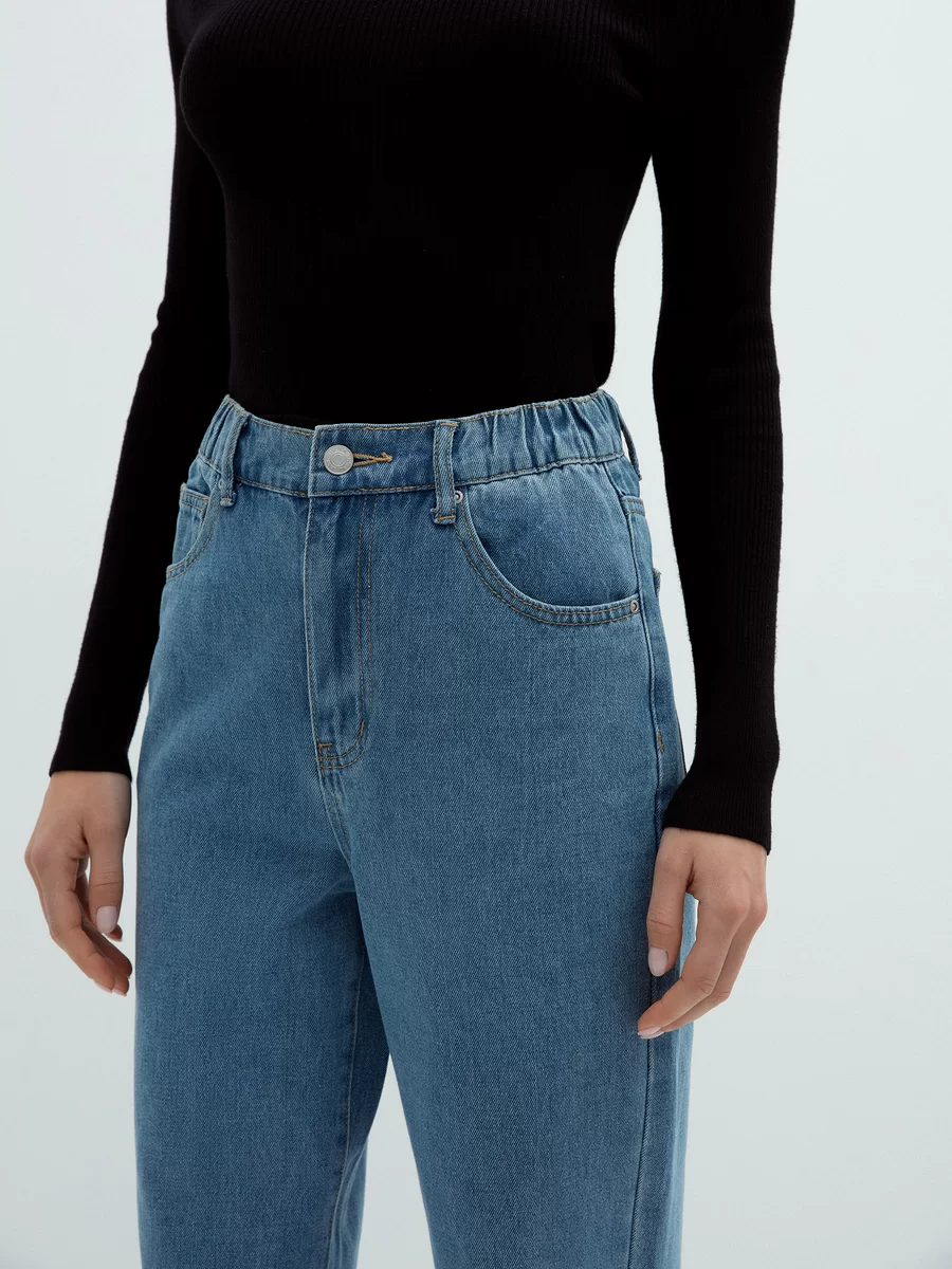 Джинсы baggy fit 2264441741-102 - фото 3