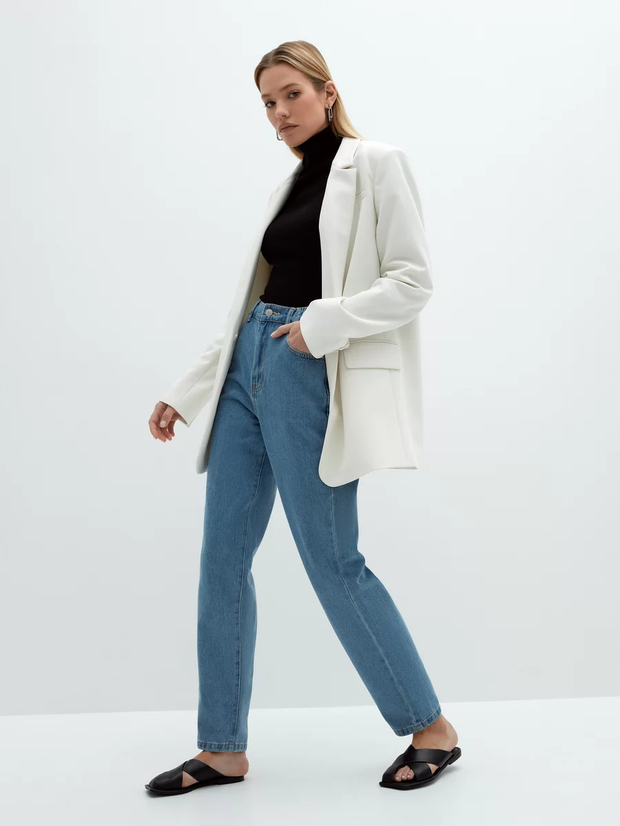 Джинсы baggy fit 2264441741-102 - фото 4