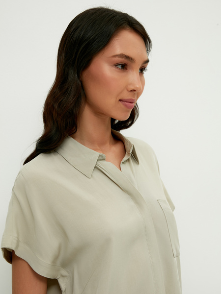 Блузка с коротким рукавом - фото 3