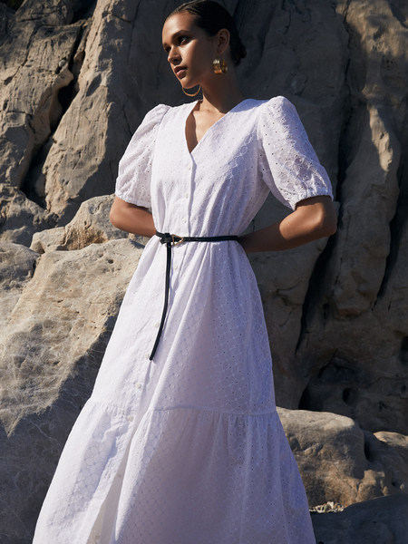 Платье с воланами 2266023523-2 - купить в интернет-магазине «ZARINA» 
