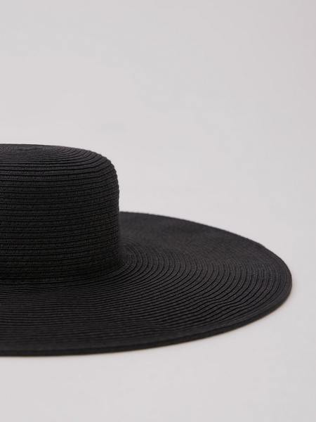 Широкополая шляпа Zarina 227518002-50, цвет черный Zarina Широкополая шляпа, 227518002 - фото 6