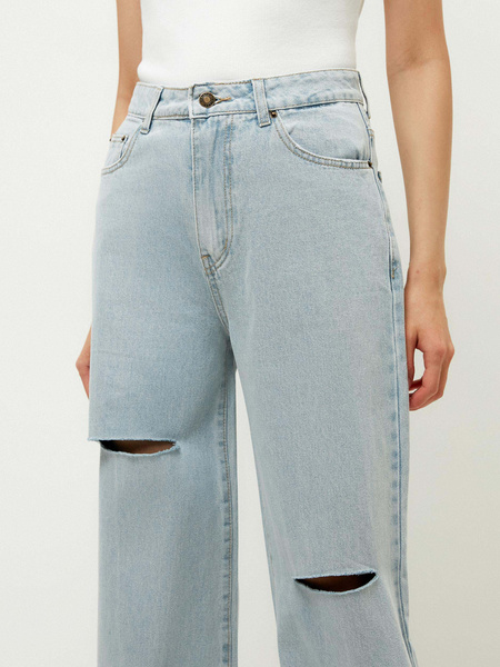 брюки джинсовые женские - фото 3