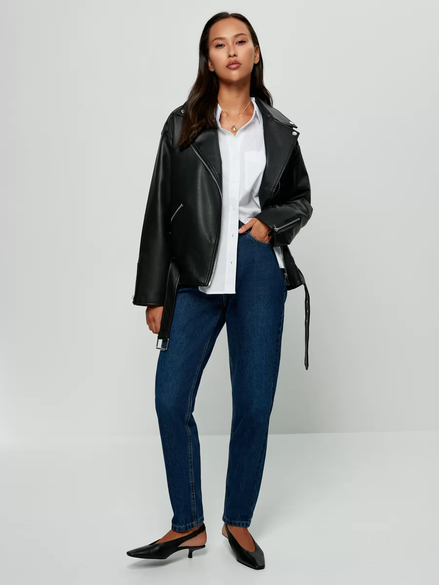 Джинсы mom fit 2368452752-104 - фото 1