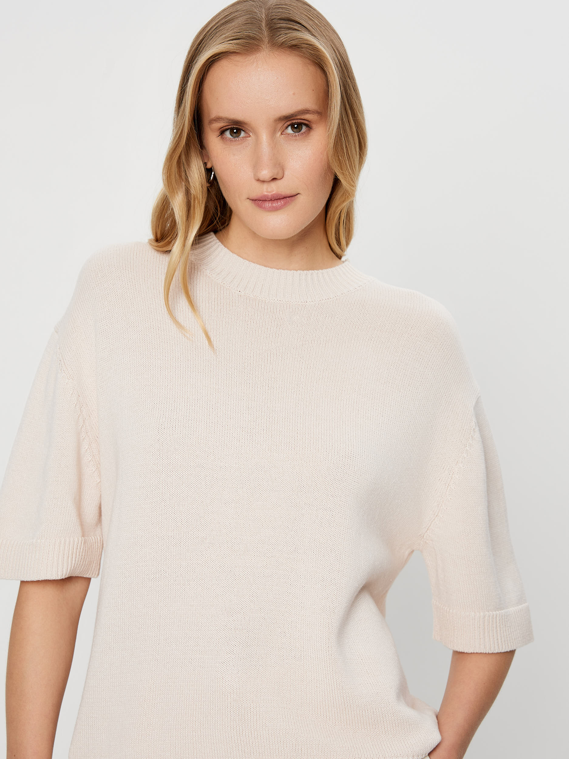 Джемпер из хлопка 2368621821-61 - купить в интернет-магазине «ZARINA»