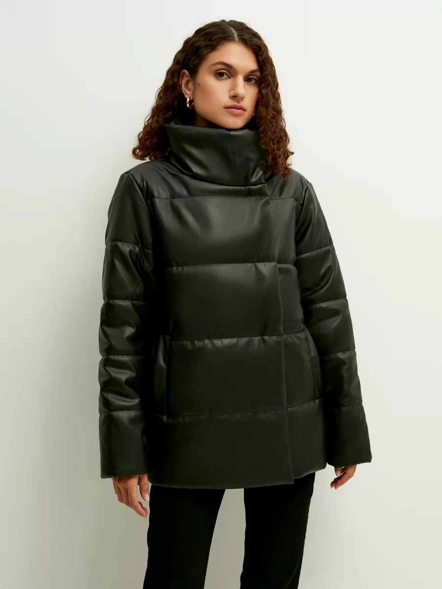 Куртка из искусственной кожи 2369429129-50 - фото 3