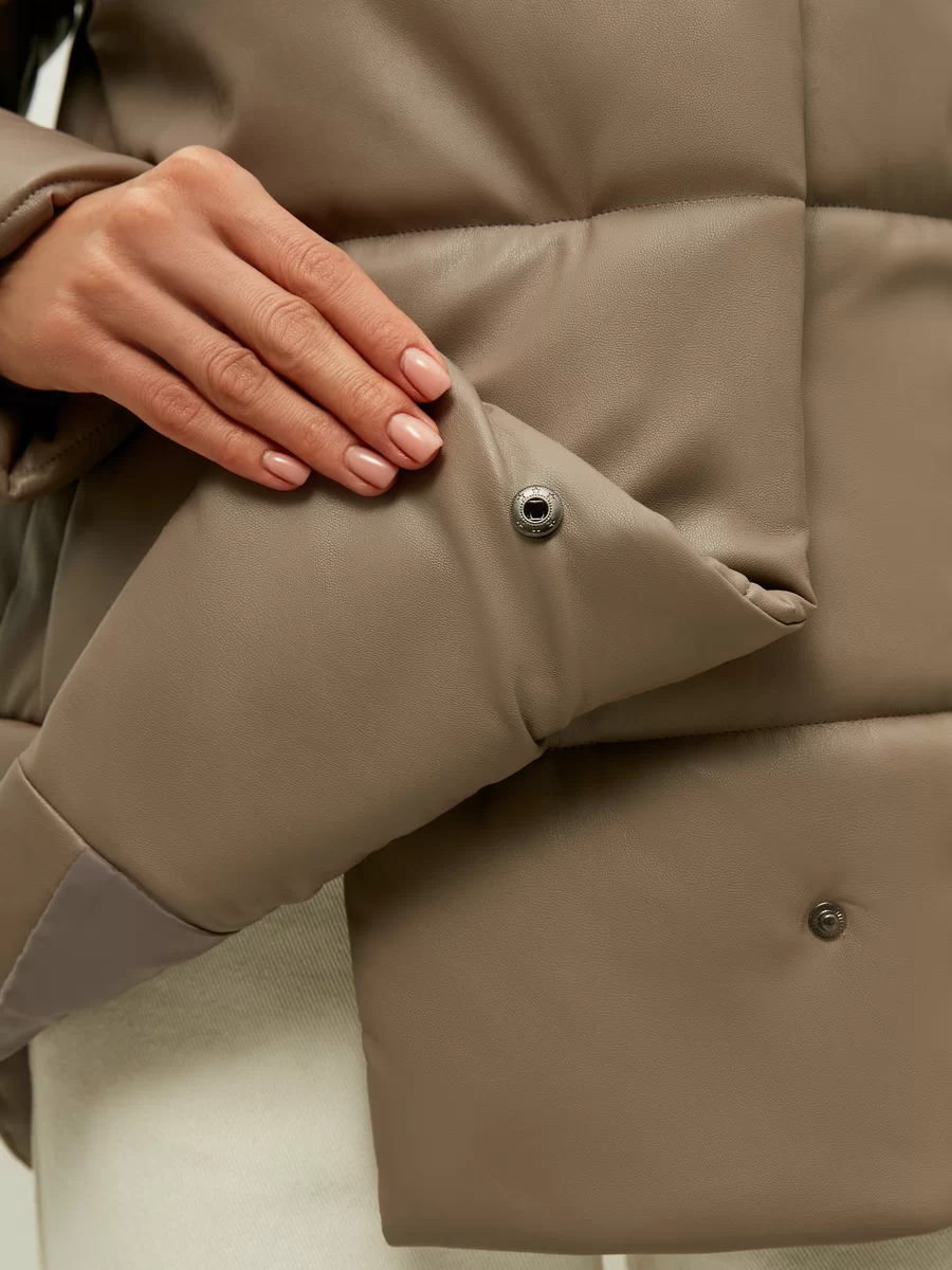 Куртка из искусственной кожи 2369429129-66 - фото 10