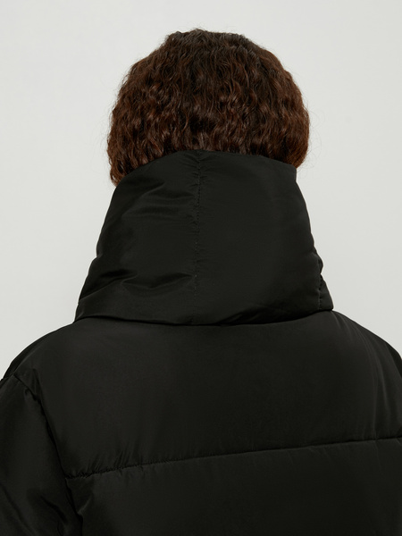 Куртка со съемным шарфом - фото 7