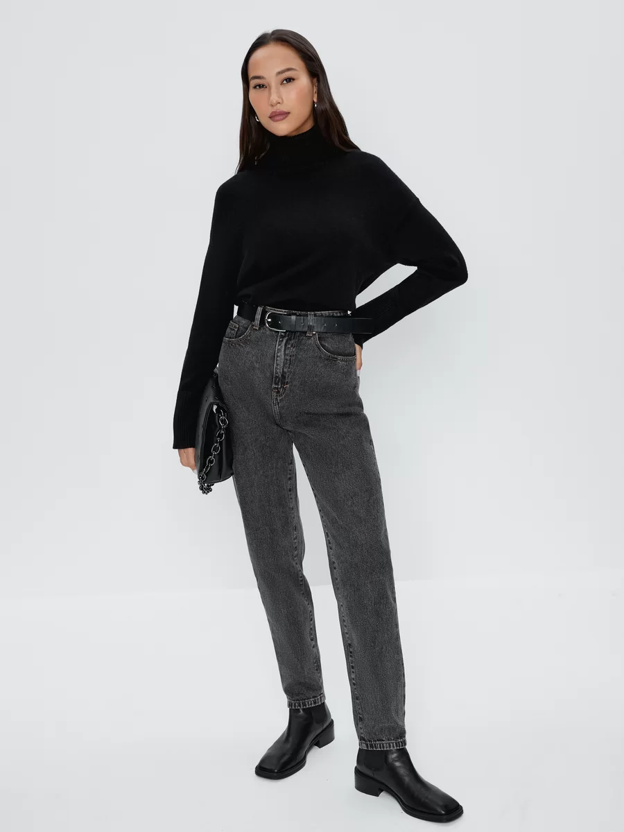 Джинсы mom fit 2460444744-109 - фото 1