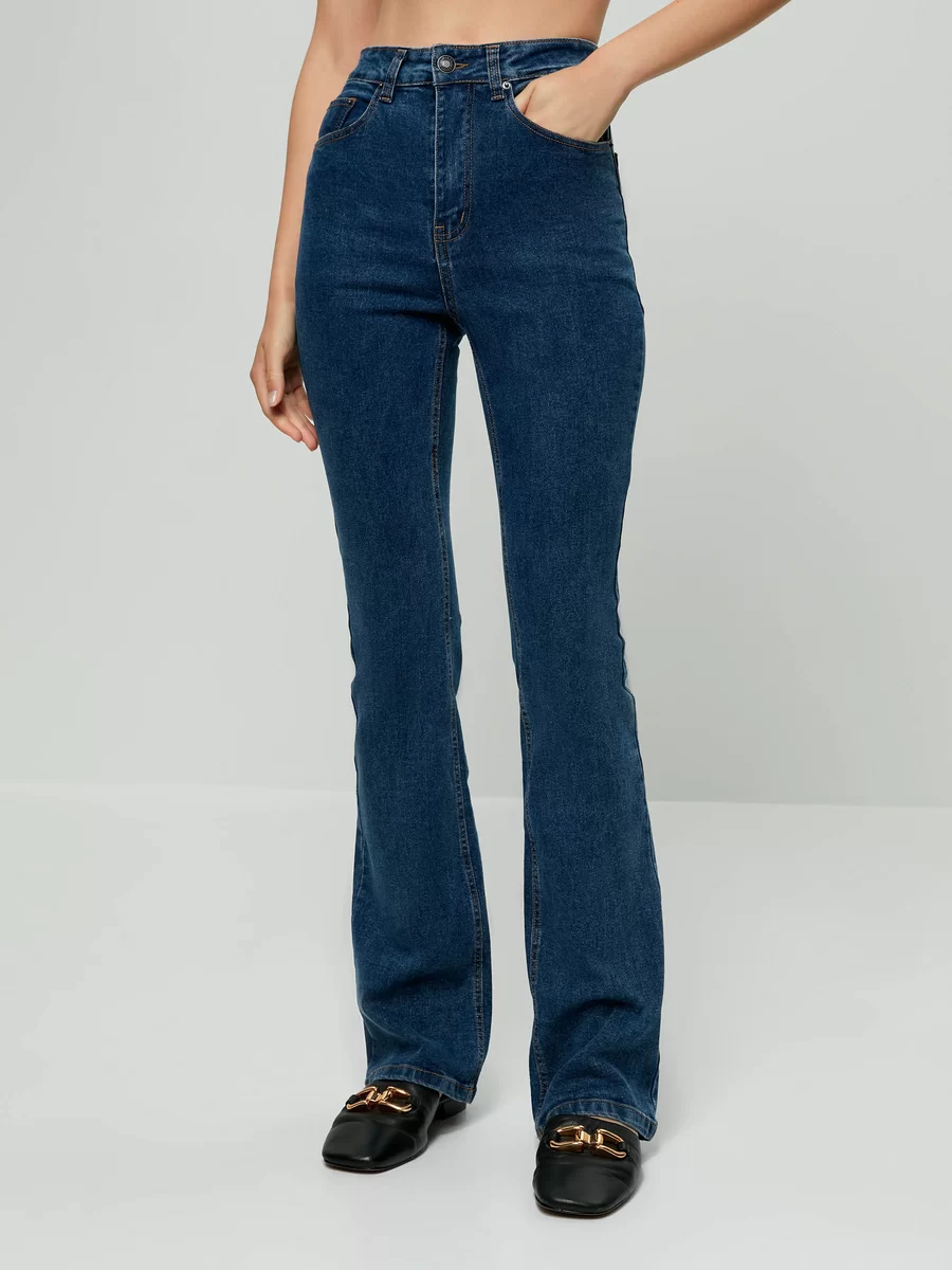 Джинсы boot cut 2460459759-103 - фото 2