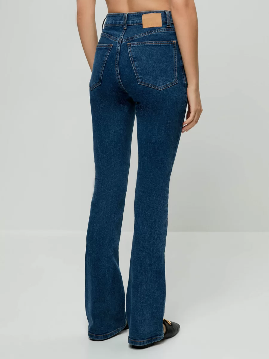 Джинсы boot cut 2460459759-103 - фото 6