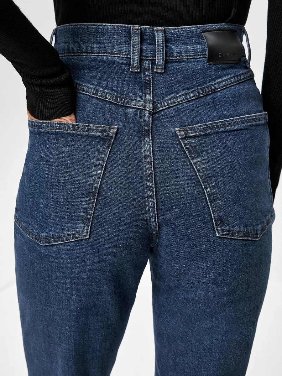 Джинсы mom fit 2461422722-104 - фото 6