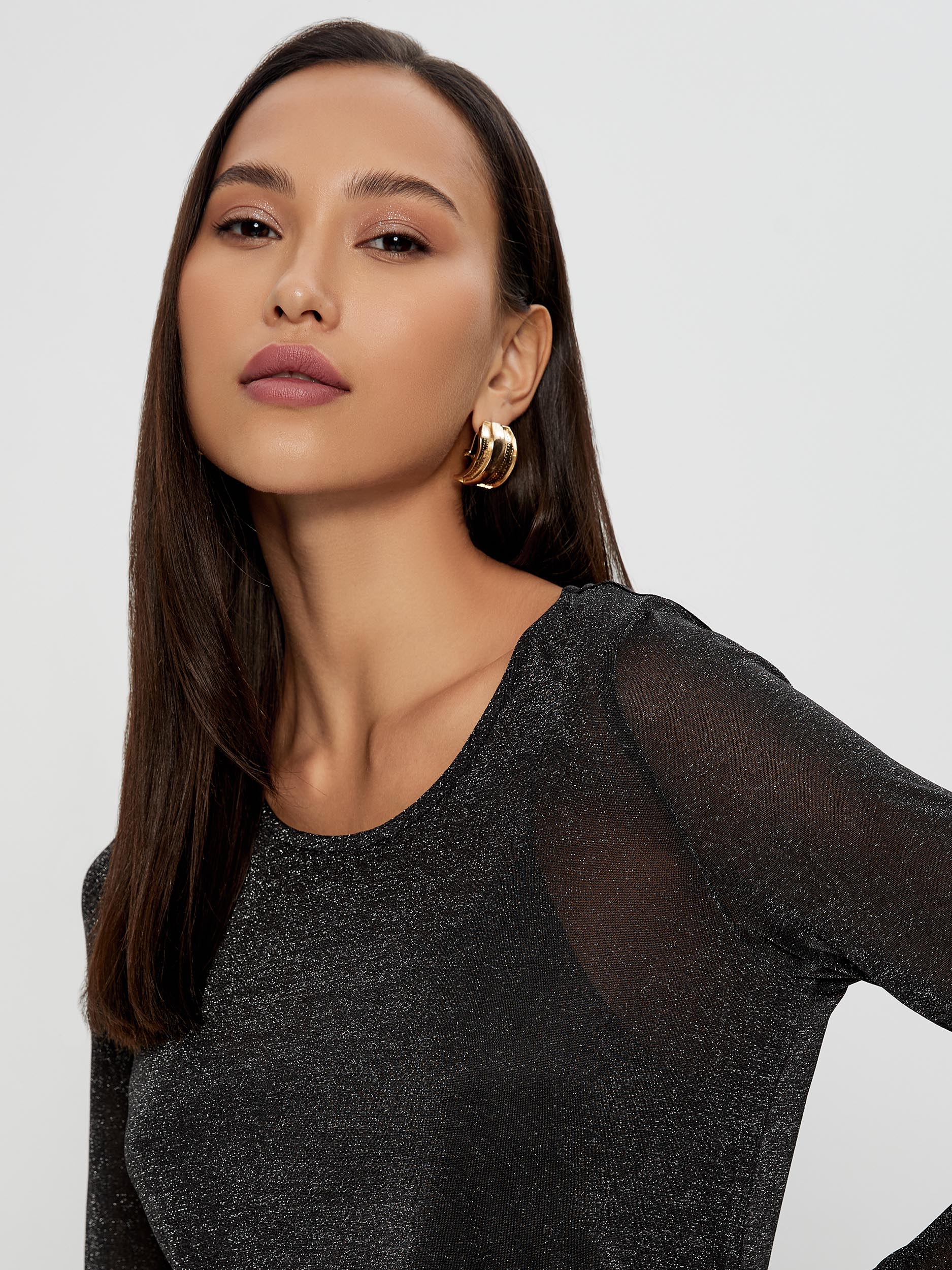 Платье с мерцающей нитью 2462059589-7 - купить в интернет-магазине «ZARINA»