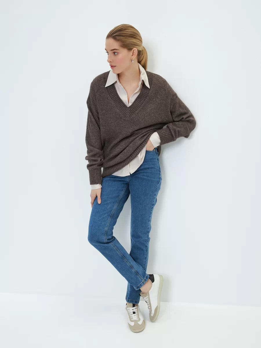 Джинсы mom fit 3121441741-103 - фото 4