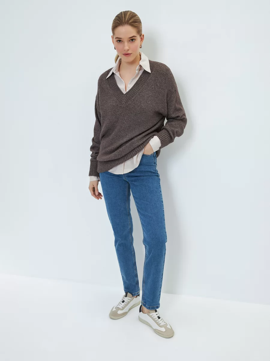 Джинсы mom fit 3121441741-103 - фото 7