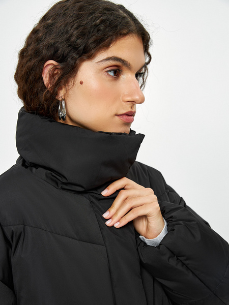 Дутая куртка Zarina 3122425125-50, размер S (RU 44), цвет черный Zarina Дутая куртка, 3122425125 - фото 6