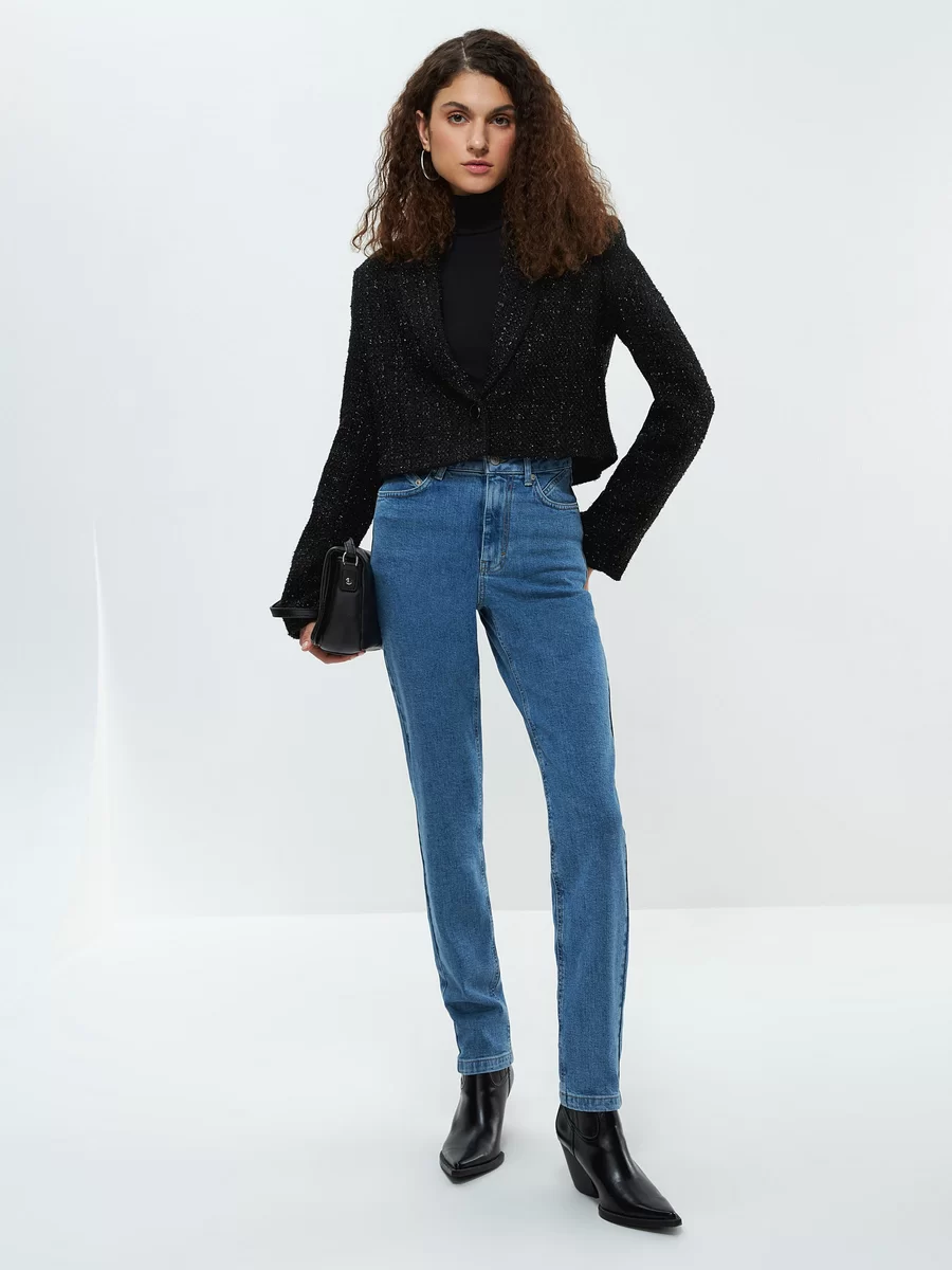 Джинсы mom fit 3122461761-102 - фото 1