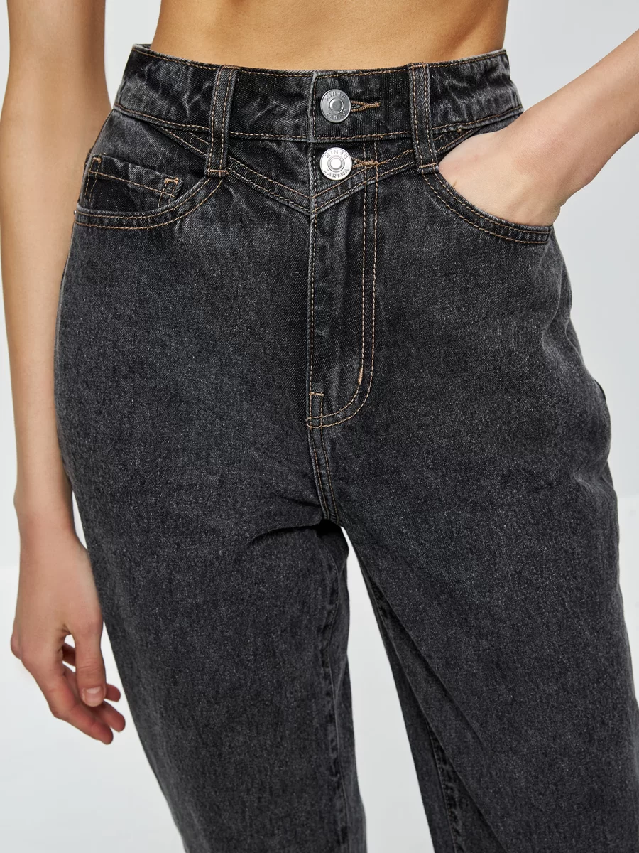 Джинсы mom fit 3122462762-107 - фото 8