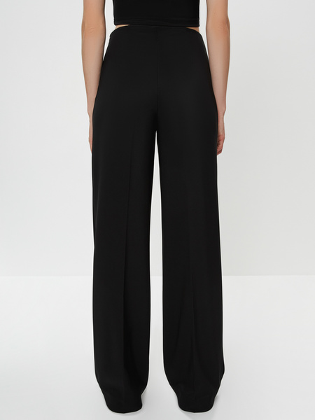 Прямые брюки Zarina 3224245745-50, размер L (RU 48), цвет черный Zarina Прямые брюки, 3224245745 - фото 8