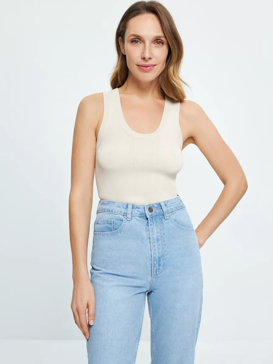 Джинсы mom fit 3224461761-101 - фото 4