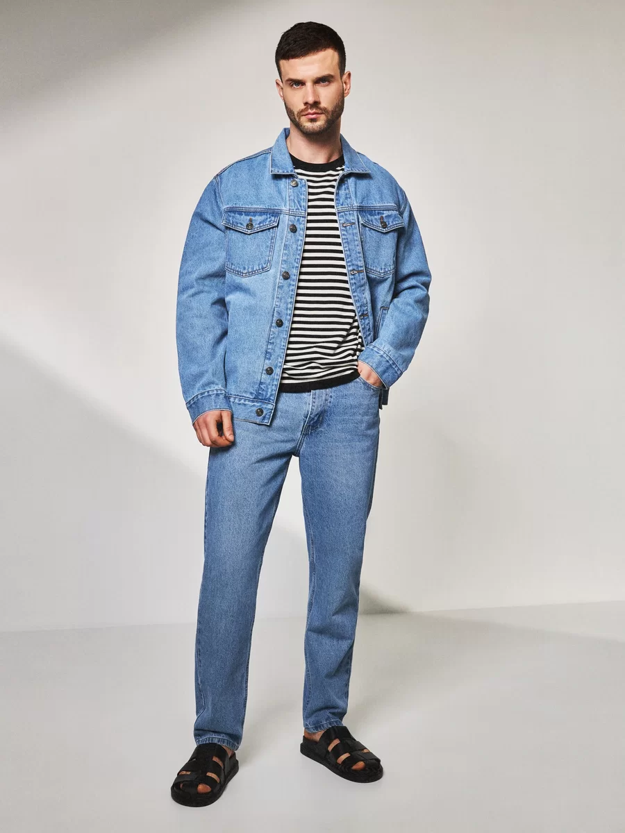 Джинсы tapered