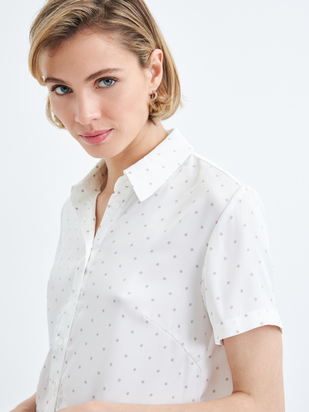 Блузка с коротким рукавом - фото 9
