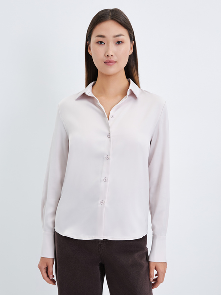Атласная блузка - фото 1