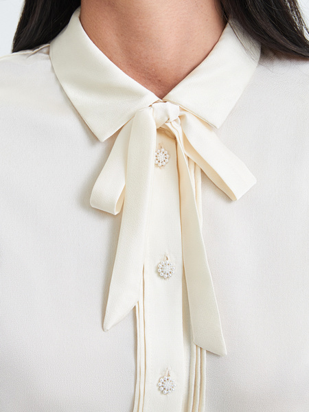 Блузка с завязками - фото 7