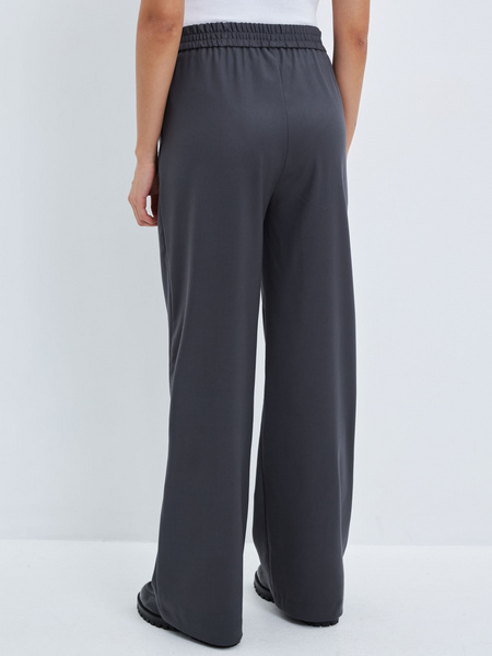 Прямые брюки Zarina 3328206708-37, размер L (RU 48), цвет темно-серый Zarina Прямые брюки, 3328206708 - фото 4