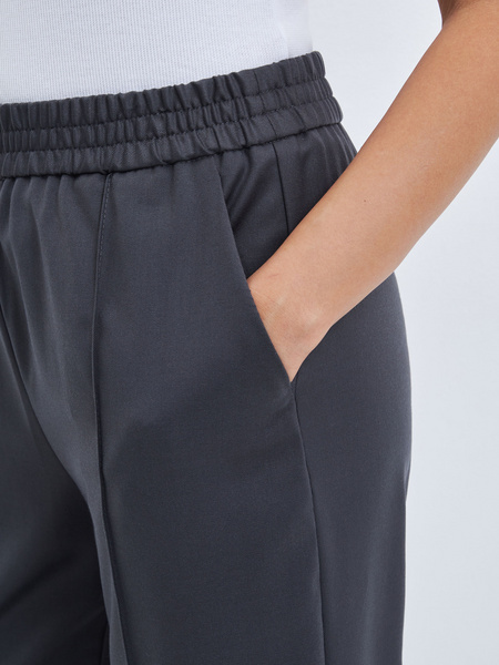 Прямые брюки Zarina 3328206708-37, размер L (RU 48), цвет темно-серый Zarina Прямые брюки, 3328206708 - фото 5