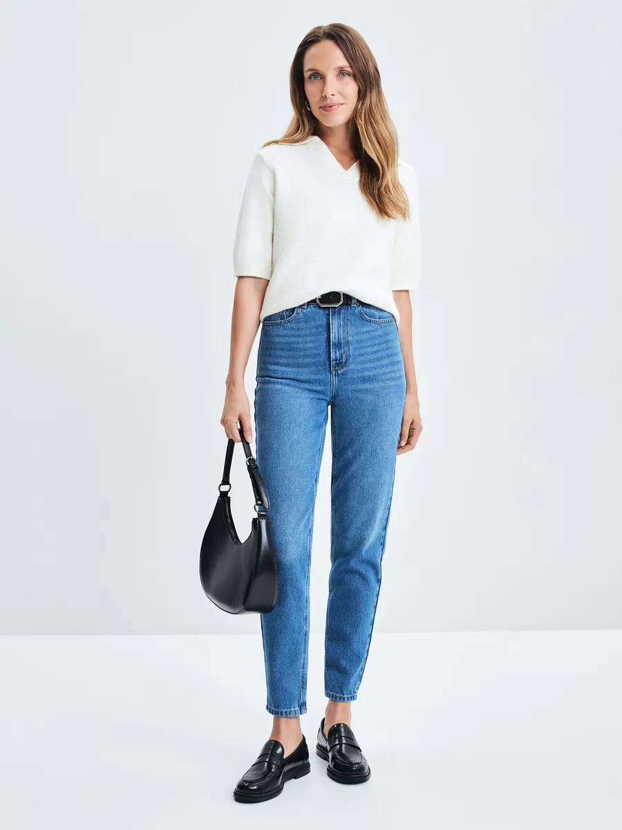 Джинсы mom fit 3329453753-103 - фото 1