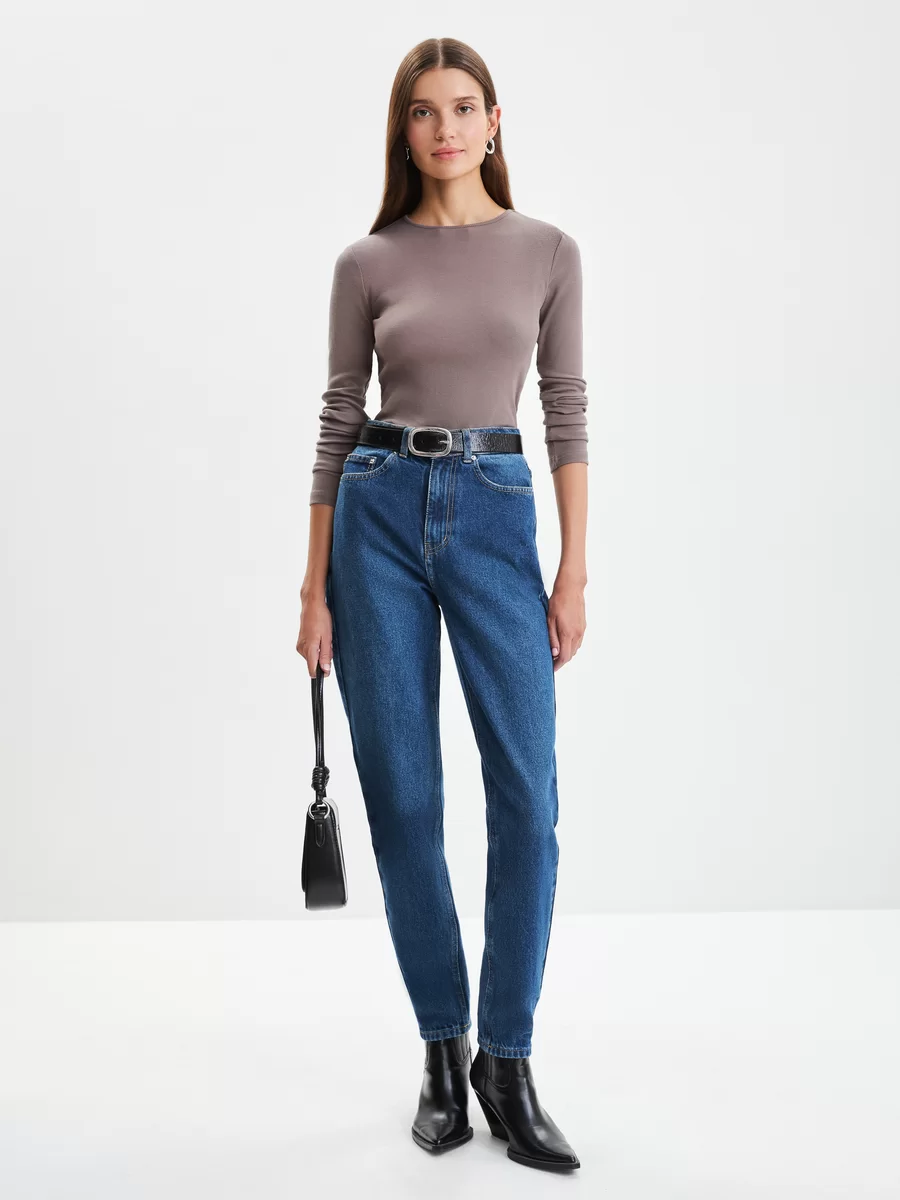 Джинсы mom fit 3329453753-104 - фото 1