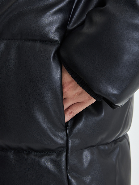 Куртка из искусственной кожи - фото 8