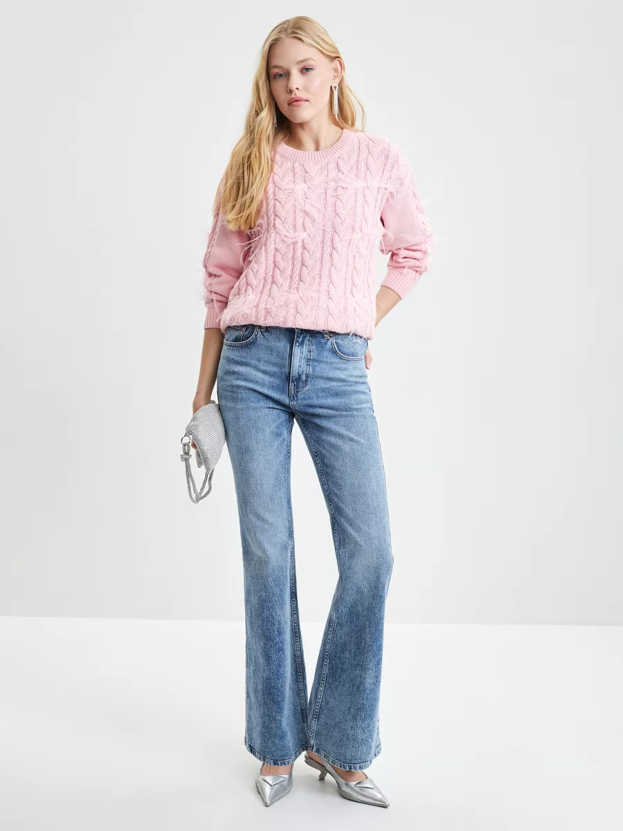 Джинсы boot cut 3422404904-103 - фото 1