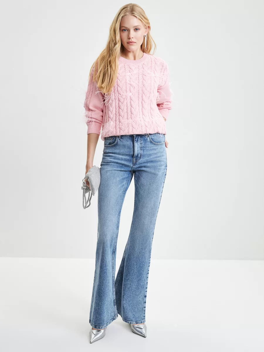 Джинсы boot cut 3422404904-103 - фото 6