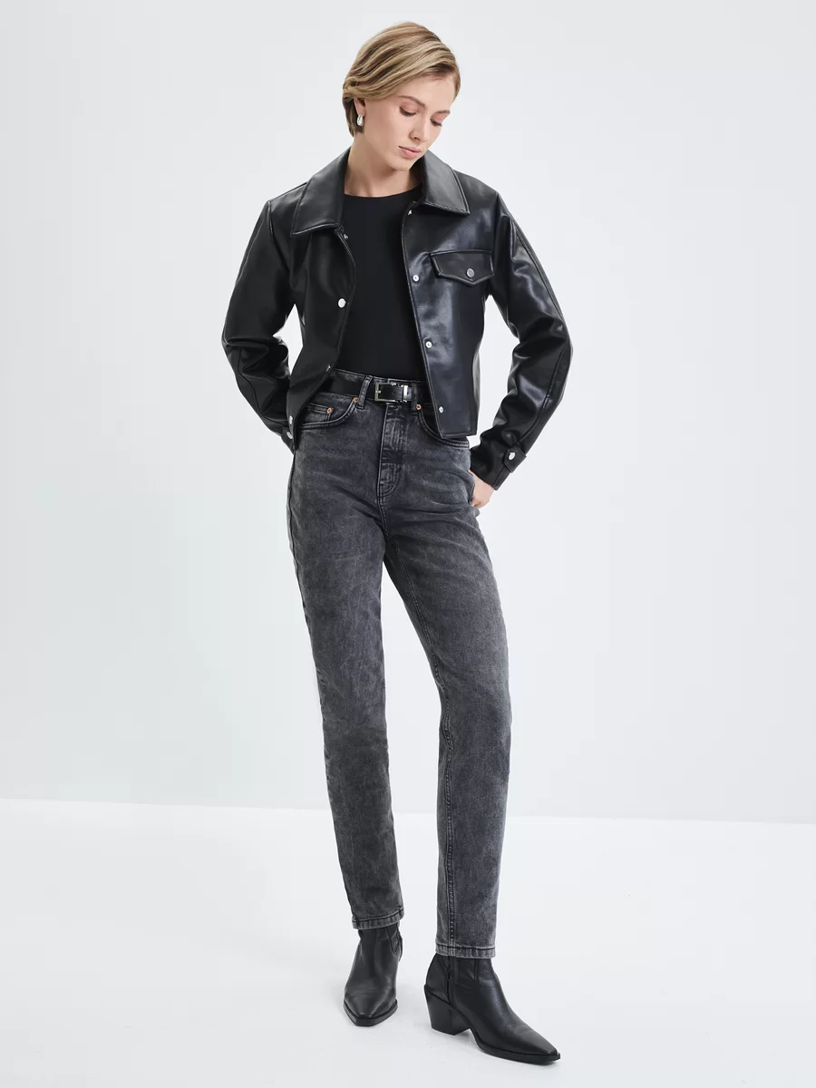 Джинсы mom fit 4121455755-108 - фото 1
