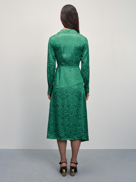 Асимметричное платье на запах 4123020520-10 - фото 6
