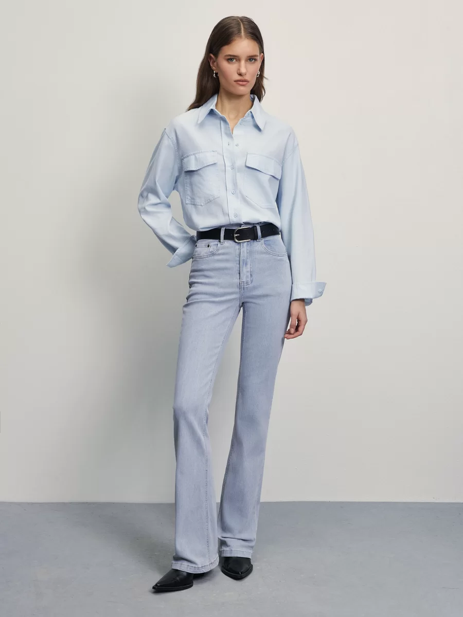 Джинсы boot cut 4123450750-100 - фото 1